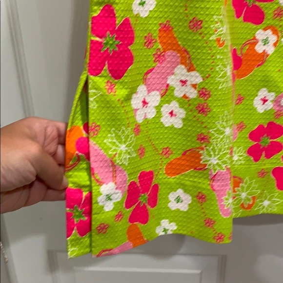 Vintage Lilly Pulitzer Flip Flop Shift Dress 2 - Picture 4 of 7
